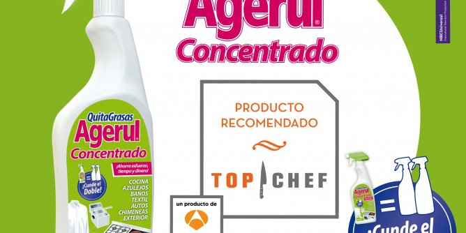 Agerul Quitagrasas, producto recomendado TOP CHEF