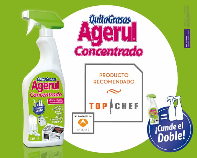 Agerul Quitagrasas, producto recomendado TOP CHEF