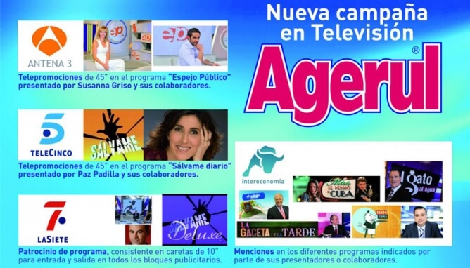 En Noviembre Agerul hasta en la tele