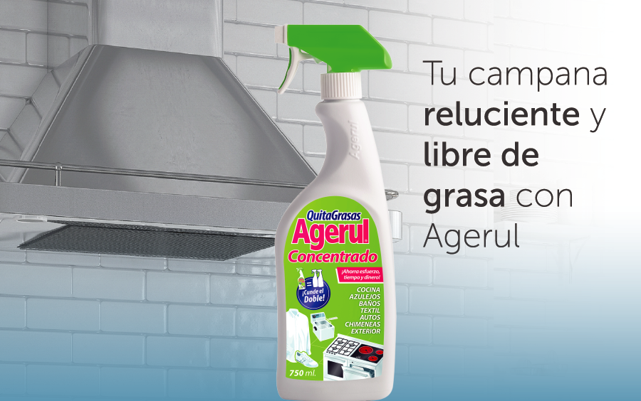 Limpiar la campana extractora