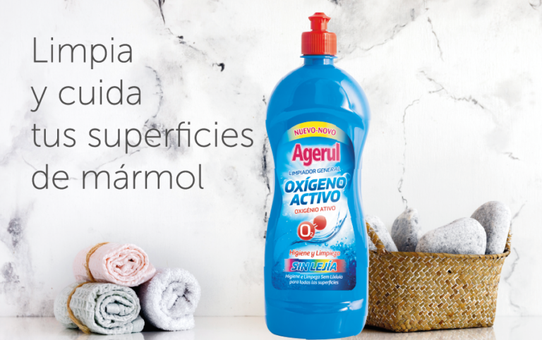 Cómo limpiar el mármol con oxígeno activo