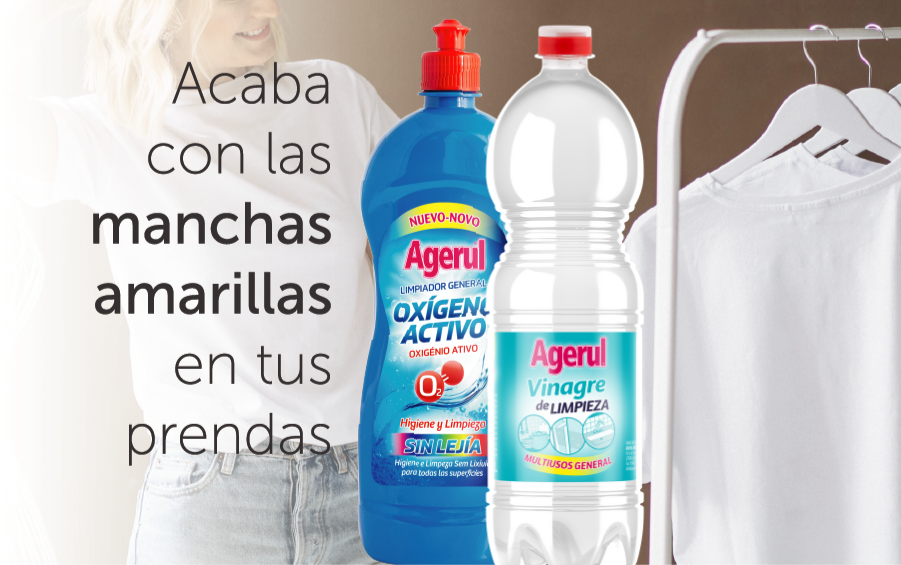 cómo eliminar las manchas amarillas de la ropa