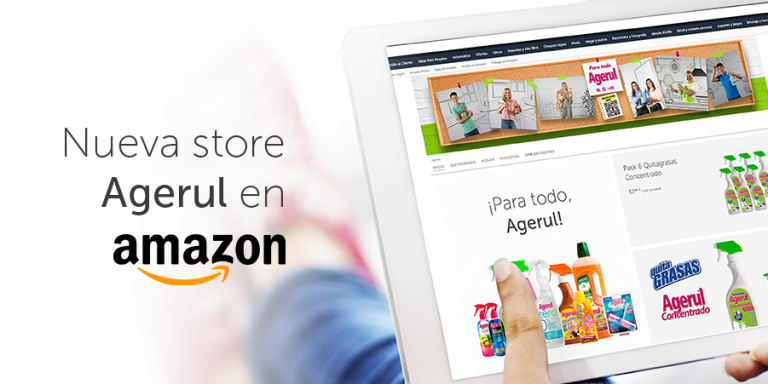 nueva store Agerul en Amazon