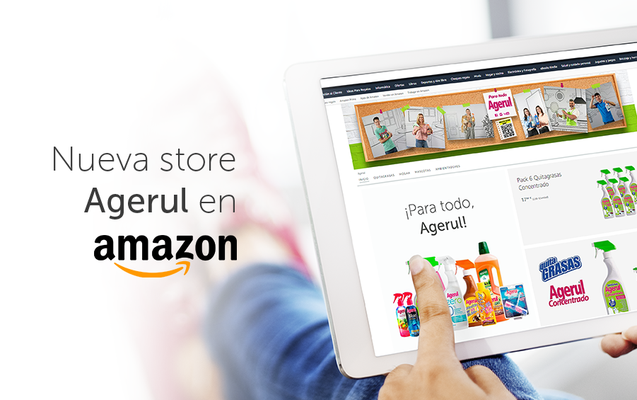 nueva store Agerul en Amazon